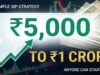 From ₹5,000 to ₹1 Crore: The Simple SIP Strategy Anyone Can Start Today From ₹5,000 to ₹1 Crore: The Simple SIP Strategy Anyone Can Start Today